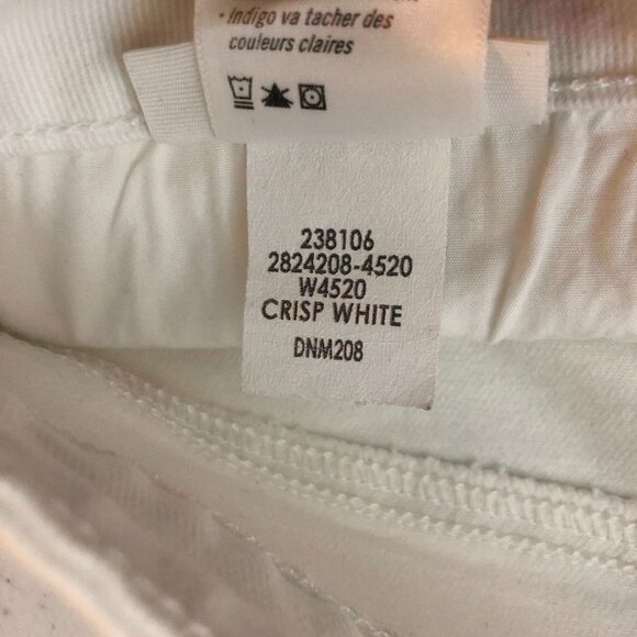 Paige Womens Margot Ankle Super High Rise Ankle Skinny Jeans Crisp White 31 - Picture 7 of 7